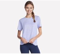 Skechers GO DRI Swift t-shirt en Lavande/Rose Clair, Pointure Grand