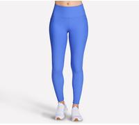 Skechers GO FLEX RIB Full Length High-Waisted Legging en Argent/Bleu/Rouge, Pointure XL