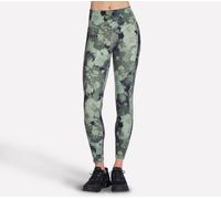 Skechers GO FLEX RIB Inbloom Full Length High-Waisted Legging en Gris Anthracite/Olive, Pointure Petit