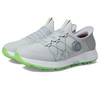 Skechers Chaussures de Golf Go Golf Elite 5 sans Crampons pour Homme, Gris Citron Vert, 43 EU