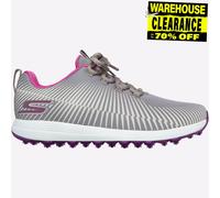 Skechers Go Golf Max Swing Femmes Premium Confortables Chaussures De Golf Grises