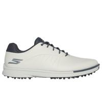 Skechers Homme Tempo Chaussures de Golf sans Crampons, imperméables, légères Basket, Gris Naturel, 43 EU