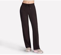 Skechers GO LUXE Rib Pantlon en Chocolat/Noir, Pointure Moyen