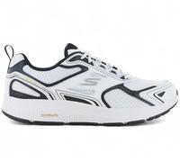 Skechers Homme Go Run Consistent Basket, Blanc/Noir, 44 EU
