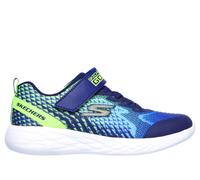 Skechers GO RUN 600 - Baxtux Chaussures Moyen Width en Bleu Marine/Vert-Lime, Pointure 31
