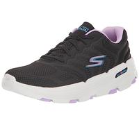 Skechers GO Run 7.0 Driven, GO Run 7.0 PILOTÉ, Black Textile/Lavender Trim, 35 EU