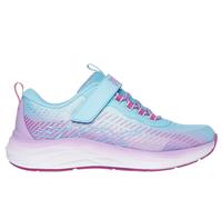 Skechers GO RUN Accelerate - Glitter Soul Chaussures Moyen Width en Aqua/Violet, Pointure 33.5, Lavable en machine