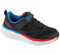 Skechers Go Run Elevate 2.0 Find My Basket, Black Textile/Black Synthetic/Red & Blue, 27 EU