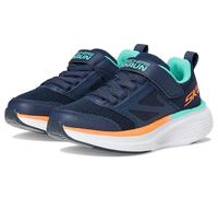 Skechers Go Run Elevate 2.0 Find My Basket, Navy Textile/Navy Synthetic/Orange & Blue, 32 EU