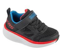 Skechers Go Run Elevate 2.0 Find My Lil Basket, Black Textile/Black Synthetic/Red & Blue, 26 EU