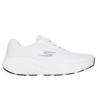 Skechers GO RUN Now - Calumet Chaussures Moyen Width en Blanc/Noir, Pointure 36, Vegan, Lavable en machine