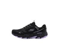 Skechers Go Run Trail Altitude 2.0 Ravine Baskets pour Femme, Black Leather Lavender Trim, 39 EU