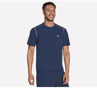 Skechers GO RUN Vapor T-shirt en Bleu Marine, Pointure Grand