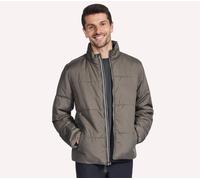 Skechers GO SHIELD Cozy Fit Traverse Down Veste en Brun/Olive, Pointure XL