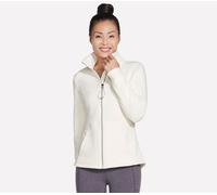 Skechers GO SNUGGLE Veste en Blanc Cassé, Pointure Moyen