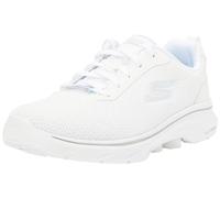 Skechers Femme Clear Path GO Walk 7 Clair Chemin, Garniture Textile Blanche, 39 EU
