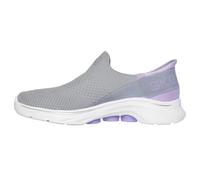 Skechers Femme GO Walk 7 MIA, Garniture Grise en Textile Lavande, 37.5 EU