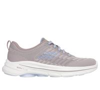 Skechers GO WALK 8 - Britt Chaussures Moyen Width en Taupe/Bleu, Pointure 37, Vegan, Lavable en machine