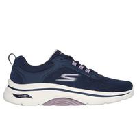 Skechers GO WALK Arch Fit 2.0 - Balin Chaussures Wide Width en Bleu Marine/Lavande, Pointure 37 Wide, Vegan