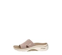 Skechers Sandales Slide Go Walk Arch Fit 2.0 Femme Beige Taille 39