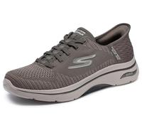 Skechers Baskets mains-libres pour homme Go Walk Arch Fit 2.0 Grand Select 2 Taupe 46 EU