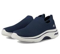 Skechers Go Walk Arch Fit 2.0 Paityn pour Femme, Bleu Marine/Blanc, 38 EU