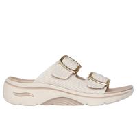 Skechers GO WALK Arch Fit 2.0 Sandal - Chloe Chaussures Moyen Width en Beige, Pointure 37, Vegan