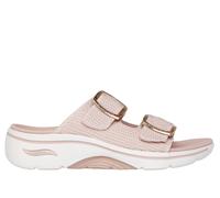Skechers GO WALK Arch Fit 2.0 Sandal - Chloe Chaussures Moyen Width en Blush Pink, Pointure 40, Vegan