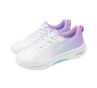 Skechers Go Walk Arch Fit 2.0 White Lavender Women Casual Shoes 125333-WLV