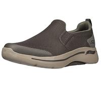 Skechers Go Walk Arch Fit - Baskets Togpath pour Homme, Taupe, 12 X-Wide