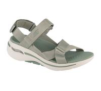 Skechers Go Walk Arch Fit Sandal - Attract 140808-SAGE, Femme, Gris, des sandales 39