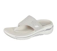 Skechers Femme GO Walk Arch FIT Weekender Sandale, Nat, 36 EU