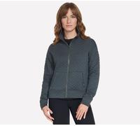 Skechers GO WALK Diamond Veste - Cozy Fit en Vert/Noir, Pointure XL