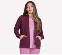 Skechers GO WALK Everywhere Veste en Bourgogne/Rose, Pointure Moyen