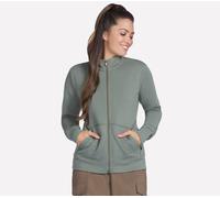 Skechers GO WALK Everywhere Veste en Taupe/Olive, Pointure Petit