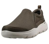 Skechers Go Walk Evolution Ultra Chaussures pour Homme, Kaki, 46 EU X-Ancho