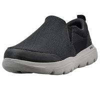 Skechers GO WALK EVOLUTION ULTRA-IMPEC, Men’s Slip On Trainers, Grey (Charcoal Textile Charcoal), 9 (43 EU)