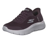 Skechers Go Walk Flex Baskets à Enfiler Mains Libres pour Femme, Bordeaux, 39 EU