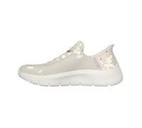 Skechers Go Walk Flex - Baskets basses à lacets femme, blanc cassé 41