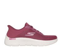 Skechers Femme Go Walk Flex Carla Basket, Burgundy Textile/Trim, 37 EU