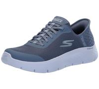 Skechers Go Walk Flex Hands Free Slip-ins - Grand Entry Baskets à Enfiler sans Les Mains pour Femme, Bleu, 40.5 EU