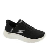 Skechers Go Walk Flex Hands Free Slip-ins - Grand Entry Baskets à enfiler sans les mains pour femme, noir/blanc, 37 EU