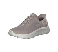Skechers Go Walk Flex Hands Free Slip-ins - Grand Entry Baskets à enfiler sans les mains pour femme, taupe, 9.5 Wide