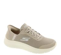 Skechers Go Walk Flex Hands Free Slip-ins - Grand Entry Baskets à enfiler sans les mains pour femme, taupe, 10 Wide
