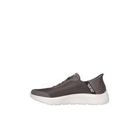 Skechers Go Walk Flex-Hands Up Chaussures pour Homme, Marron, 46 EU