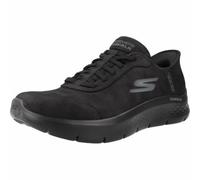 Skechers Go Walk Flex Mali, Baskets pour Femme, Black Textile Trim, 40.5 EU