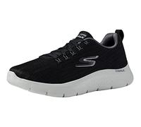 Skechers Go Walk Flex - Quota Hommes Baskets, Black Textile Grey Trim, 44.5 EU