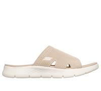 Skechers GO WALK Flex Sandal -Isabelle Chaussures Moyen Width en Beige, Pointure 38, Vegan, Lavable en machine