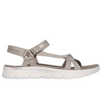 Skechers Women's GO Walk Flex Sandal Sublime, Taupe Textile, 39 EU