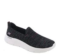 Skechers Go Walk Flex-Vivid Energy Baskets pour Femme, Noir/Multicolore, 37 EU